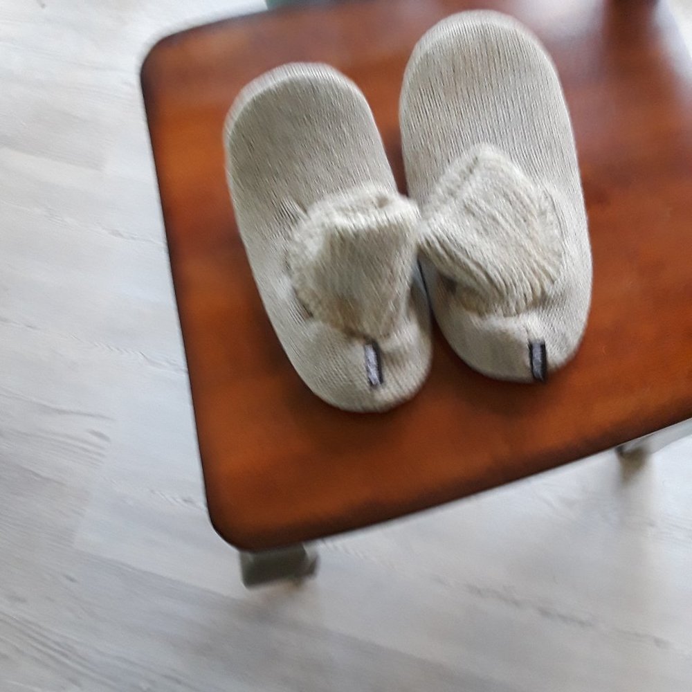 UNISEX MUK LUKS SIZE L 10/11 SLIPPER SOCKS INDOOR/OUTDOOR SOLE POLY/WOOL UPPER